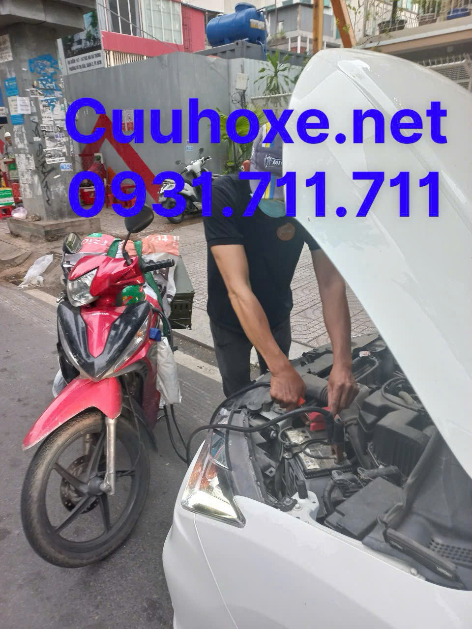 cứu hộ xe ô tô mất điện đột ngột