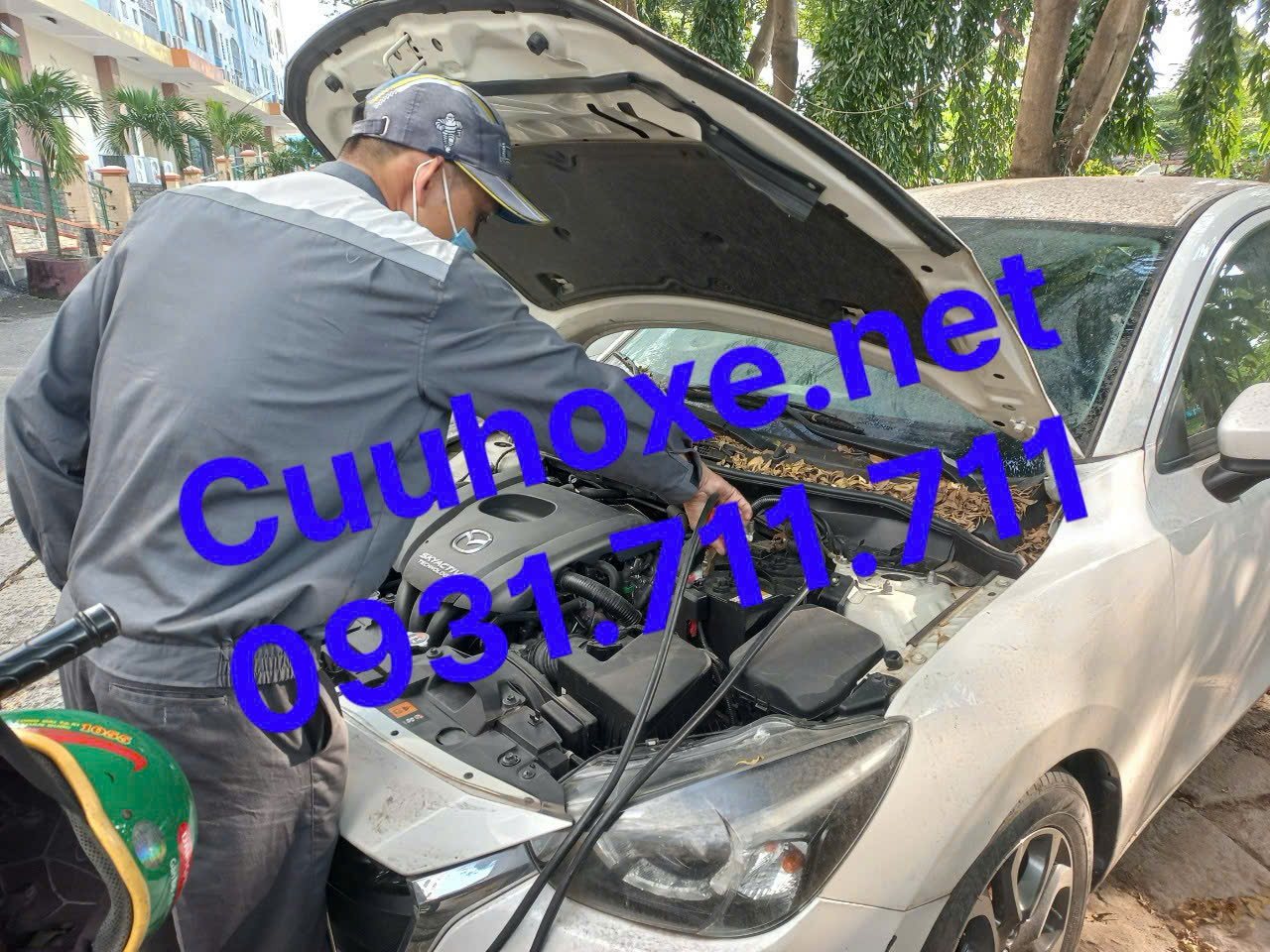 cứu hộ xe chết bình